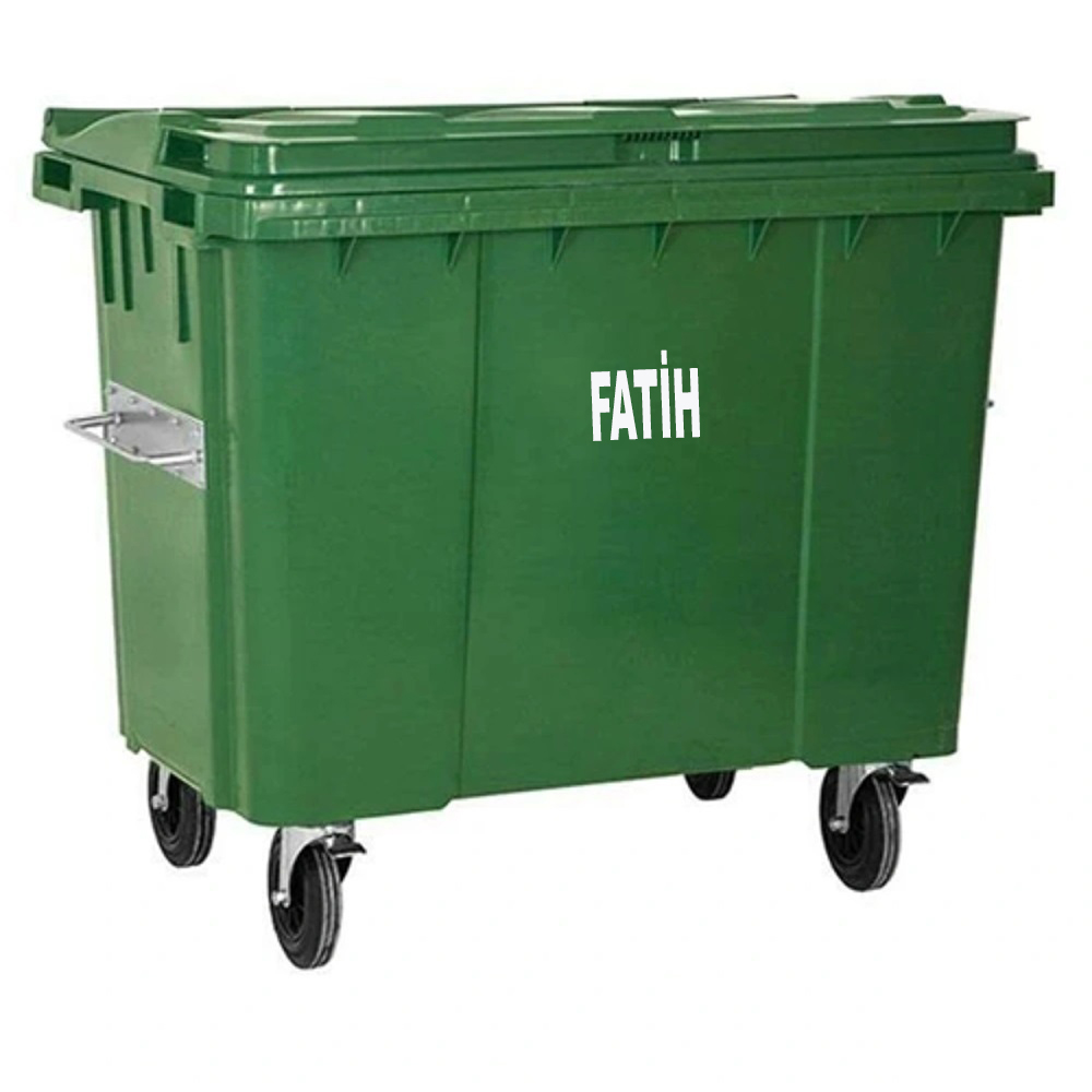 Fatih 660 Litre Plastik Çöp Konteyneri
